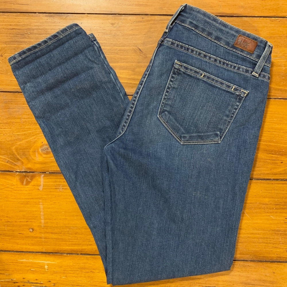 PAIGE Skyline Ankle Peg Denim Jeans